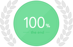 問卷已經(jīng)100%完成